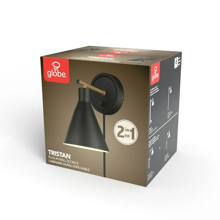 Lámpara - Globe - Eléctrica Tristan Aplique de Pared