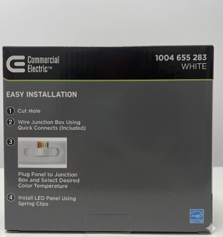 COMMERCIAL-ELECTRIC - LUCES LED EMPOTRABLES