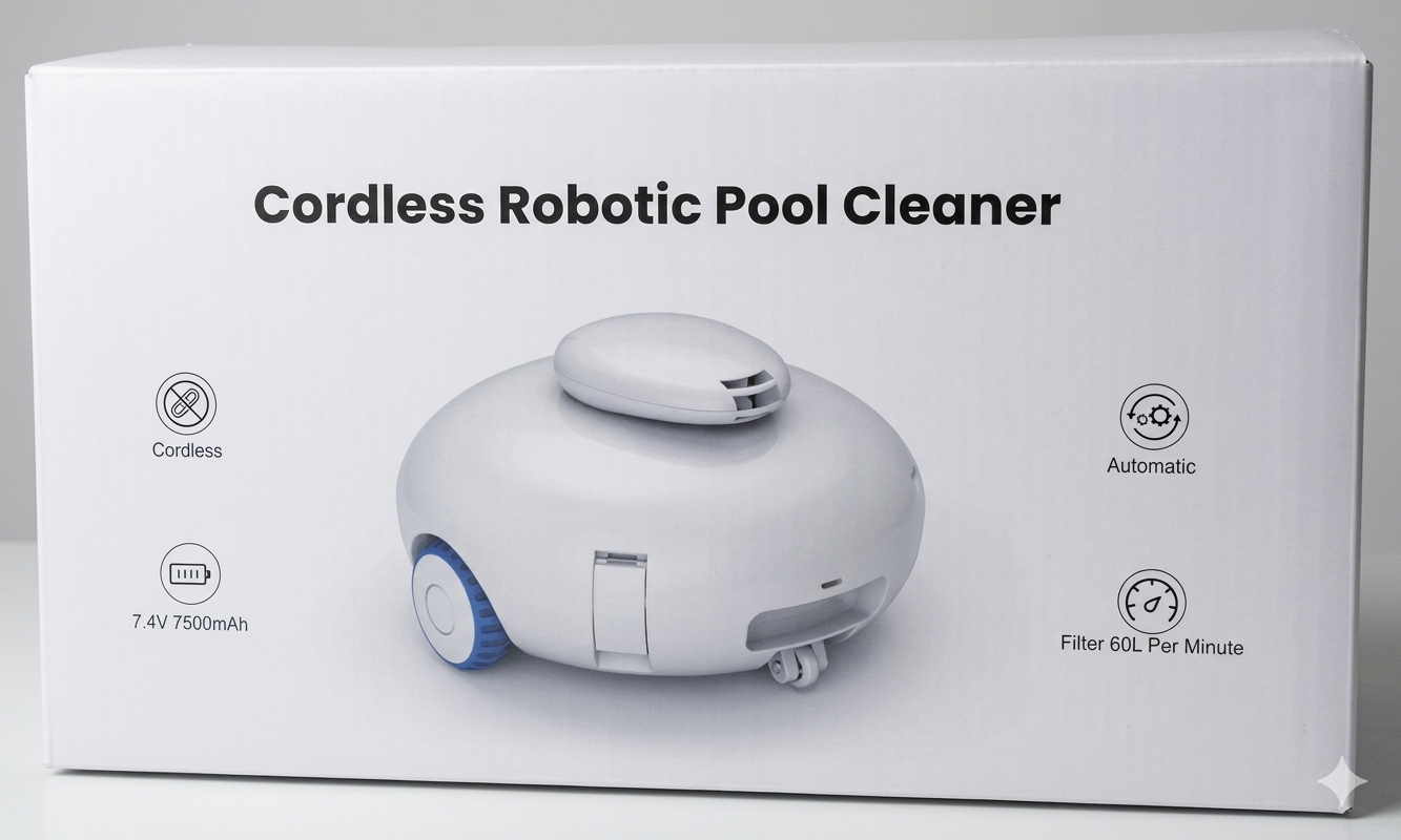 ROBOT ASPIRADORA AUTOMATICO PARA PISCINA