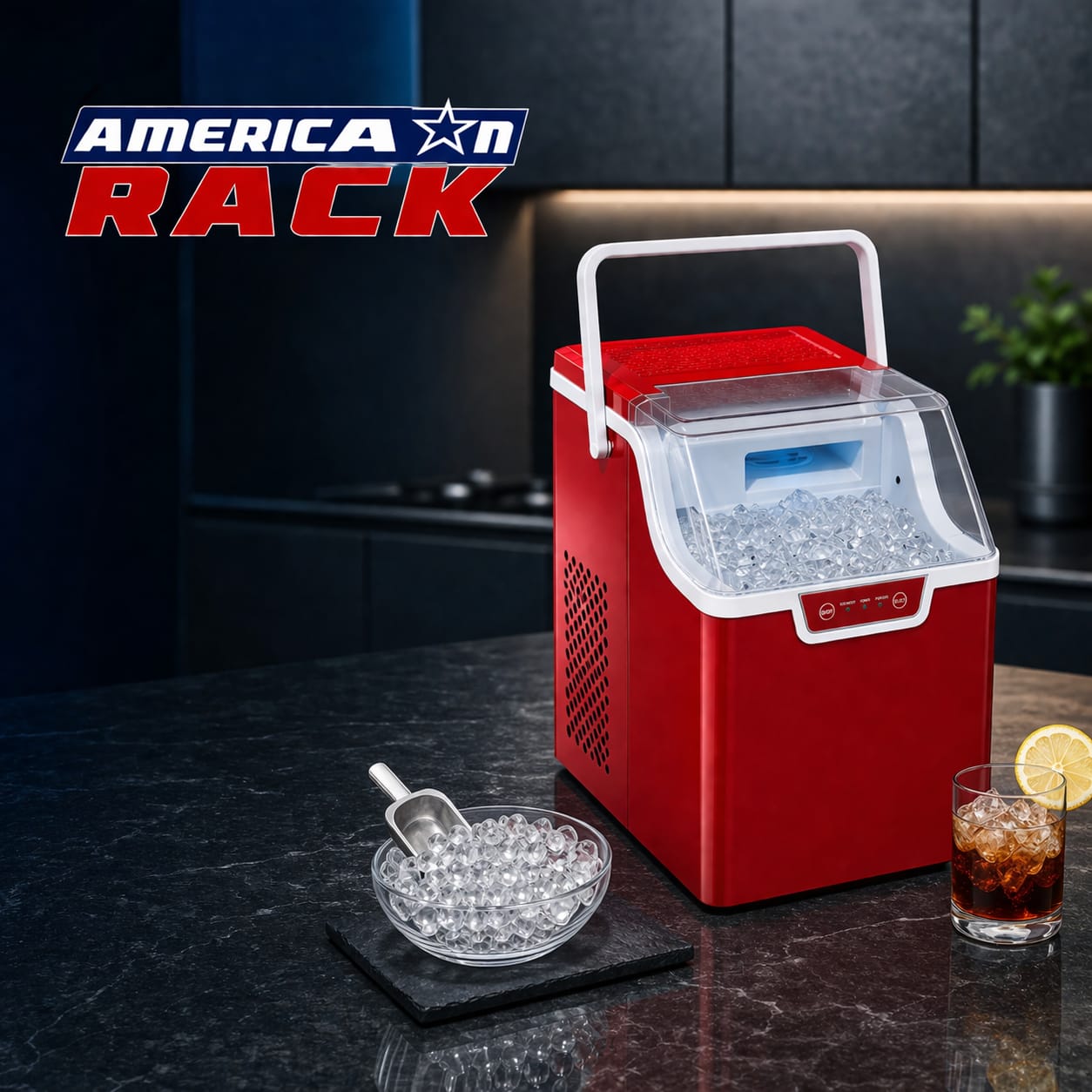 Maquina de hacer Hielo marca Hinning lee